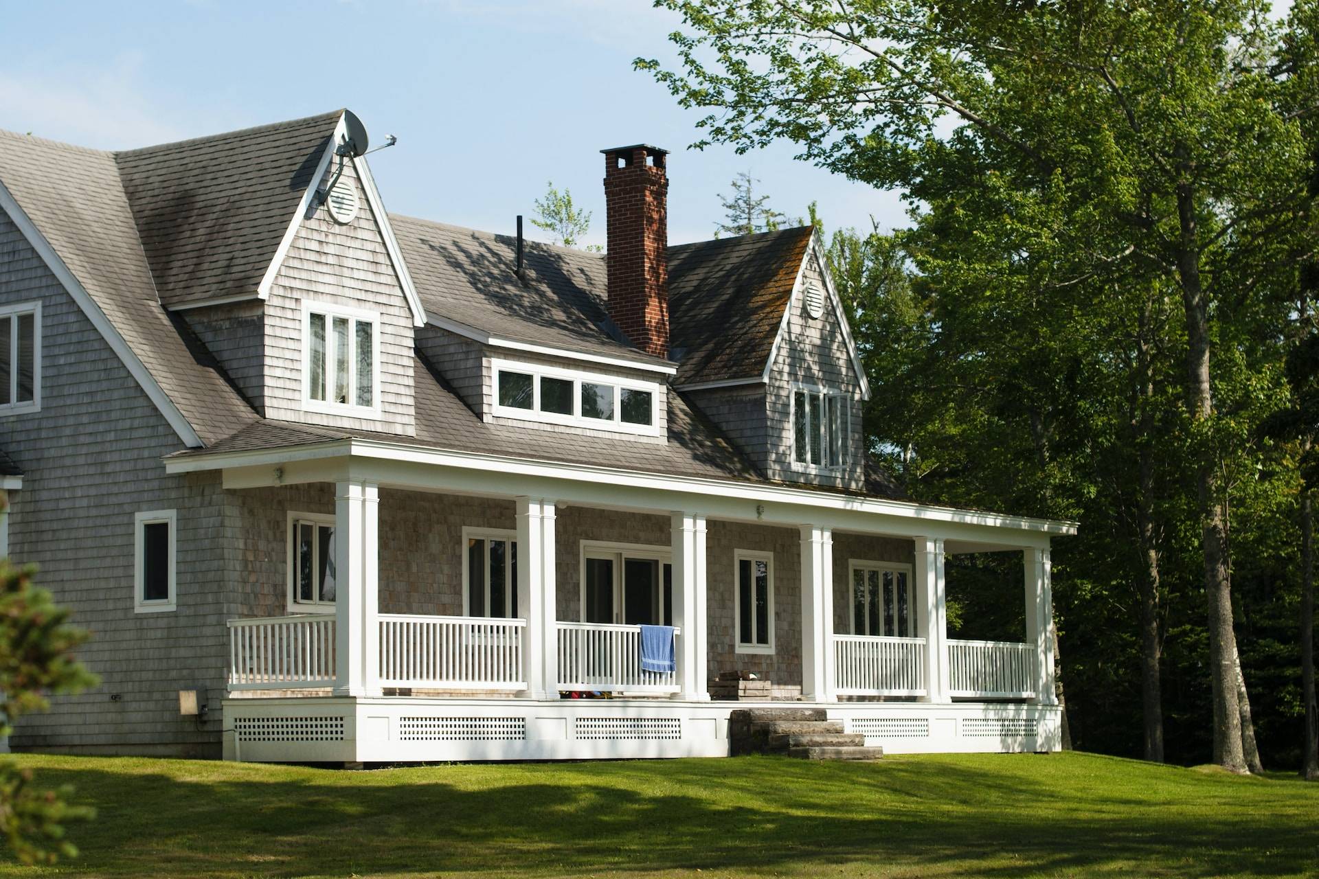 grey exterior house