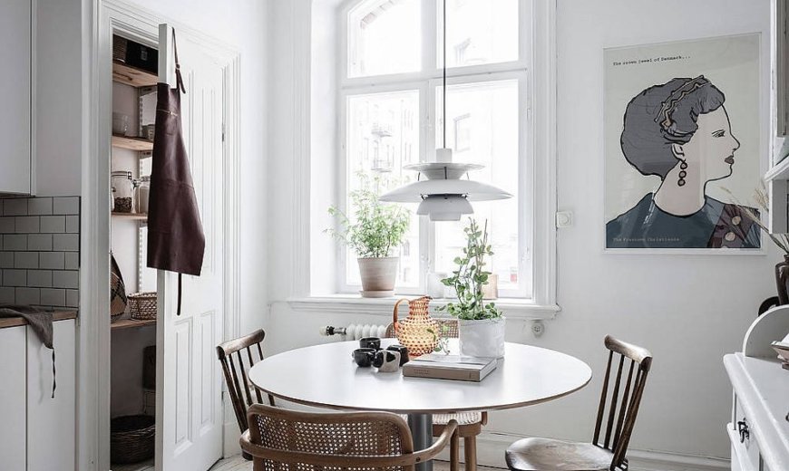 20 Small Scandinavian Dining Rooms: Dynamic Functionality with Muted Charm!