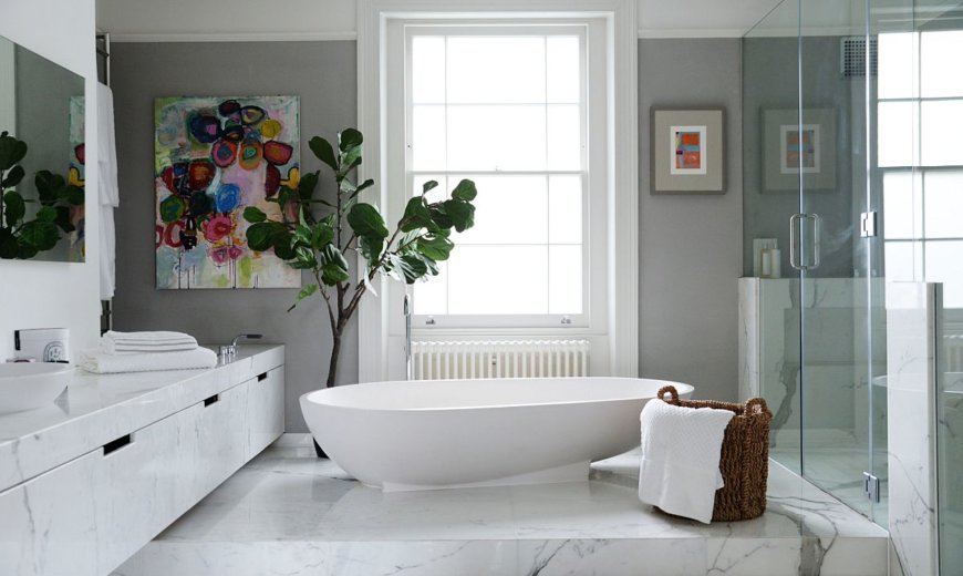 Best Colors for your White Bathroom: A Relaxing and Refined Experience