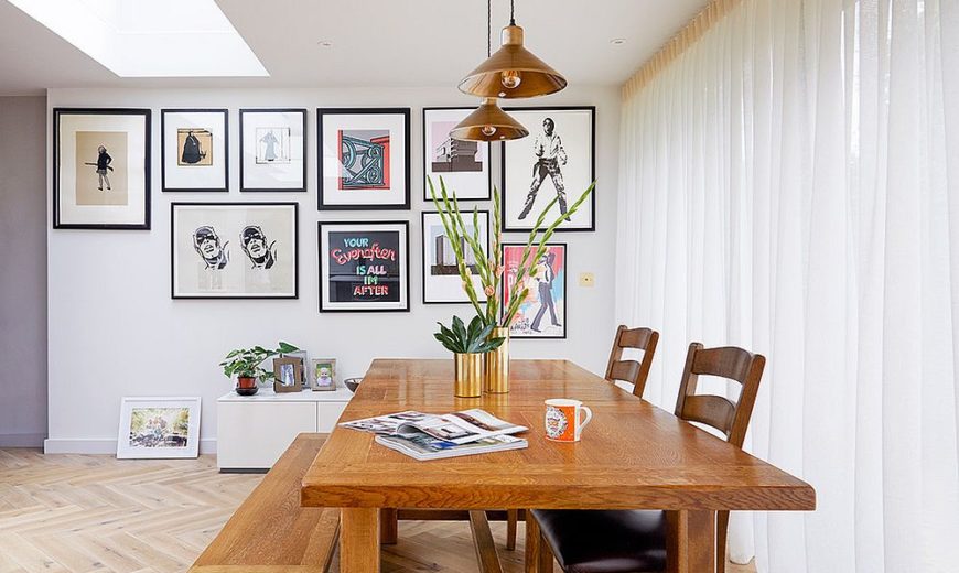 16 Gallery Walls That Bring Life To Their Dining Rooms